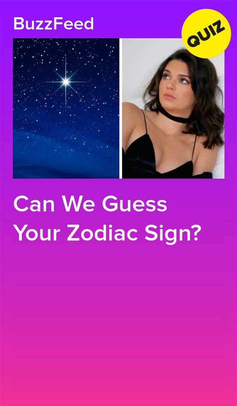 whats your zodiac sign buzzfeed